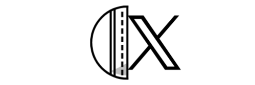 black and white illustrative cricket club logo